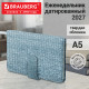 Еженедельник датированный 2027, МАЛЫЙ ФОРМАТ, 95х155 мм, А6, BRAUBERG 