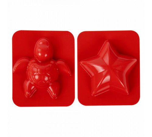 Песок для лепки кинетический BRAUBERG KIDS, красный, 500 г, 2 формочки, ведерко, 665093