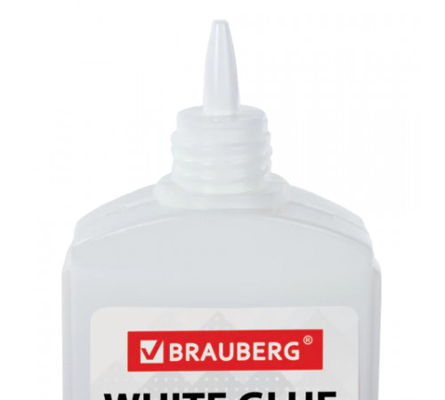 Клей ПВА BRAUBERG (бумага, картон, дерево), 150 г, 227378