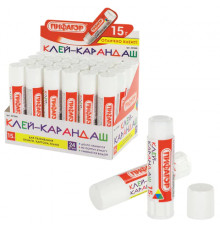 Клей-карандаш ПИФАГОР, 15 г, 227609