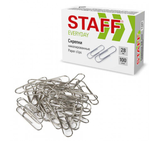 Скрепки STAFF 