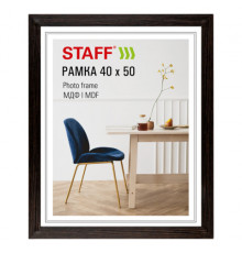 Рамка 40*50 см небьющаяся, багет 30 мм, МДФ, STAFF 